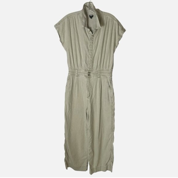 Joe's Jeans Jumpsuit Lexi Linen-Blend Wide-Leg - Picture 2 of 8